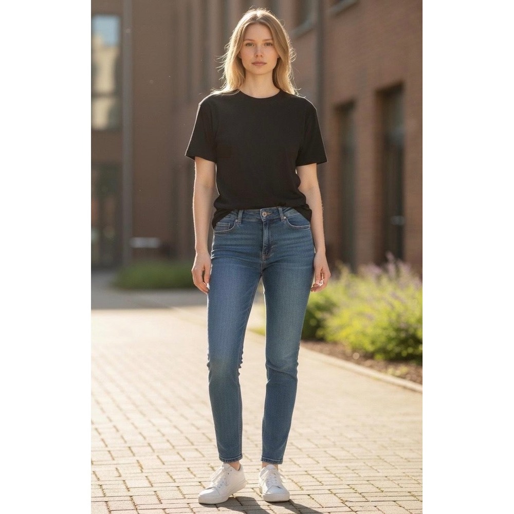 DECREE Skinny Jeans Womens Size 13 Blue‎ Wash Denim